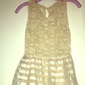 Lace Cream Dress